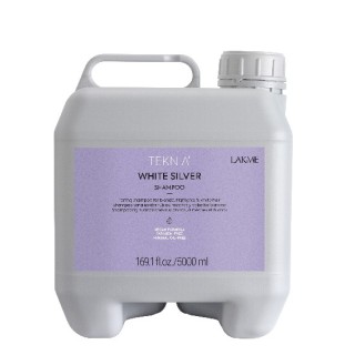 Teknia shampoing White Silver Lakmé 5000 ml,shampoings professionnels,Lakmé,Caprice Selection