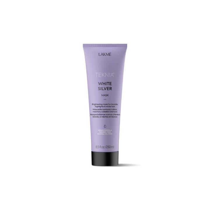 Teknia masque White Silver Lakmé 250 ml,soins capillaires,Lakmé,Caprice Selection