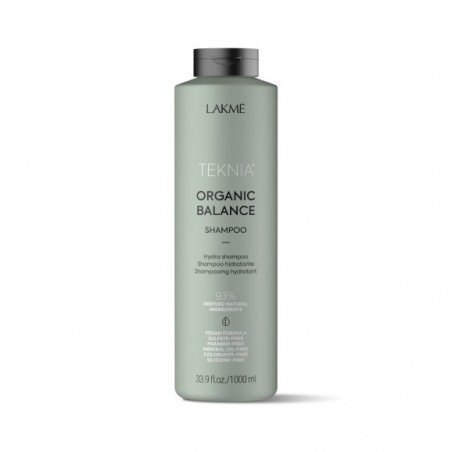 Teknia shampoing Organic Balance Lakmé 1000 ml,shampoings professionnels,Lakmé,Caprice Selection