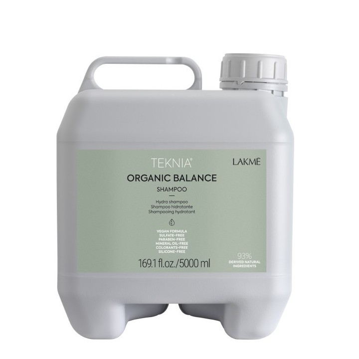Teknia shampoing Organic Balance Lakmé 5000 ml,shampoings professionnels,Lakmé,Caprice Selection