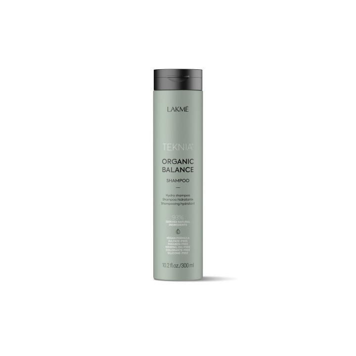 Teknia shampoing Organic Balance Lakmé 300 ml,shampoings professionnels,Lakmé,Caprice Selection