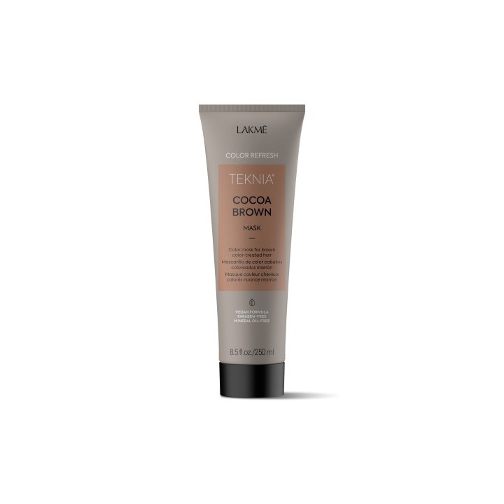 Teknia masque Refresh Cocoa Brown Lakmé 250 ml,soins capillaires,Lakmé,Caprice Selection