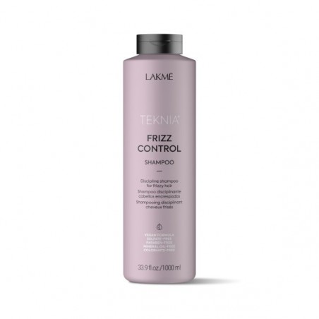 Teknia shampoing Frizz Control Lakmé 1000 ml,shampoings professionnels,Lakmé,Caprice Selection