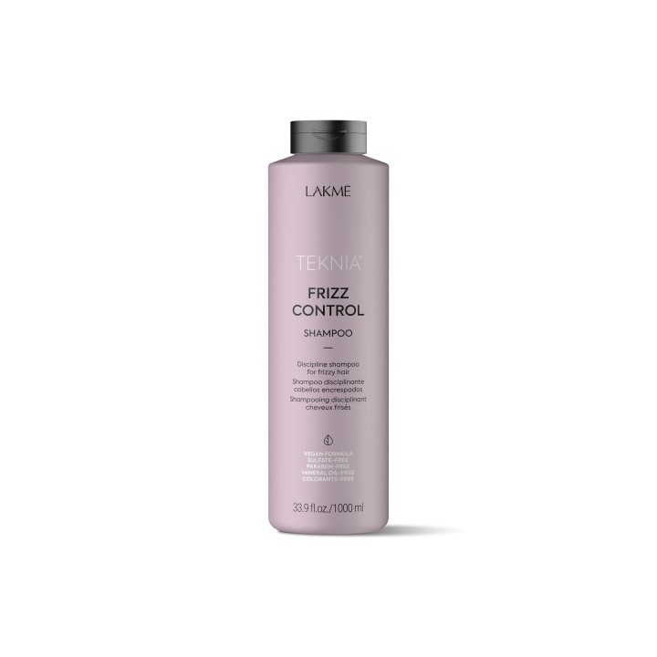 Teknia shampoing Frizz Control Lakmé 1000 ml,shampoings professionnels,Lakmé,Caprice Selection