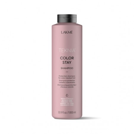 Teknia shampoing Color Stay Lakmé 1000 ml,shampoings professionnels,Lakmé,Caprice Selection