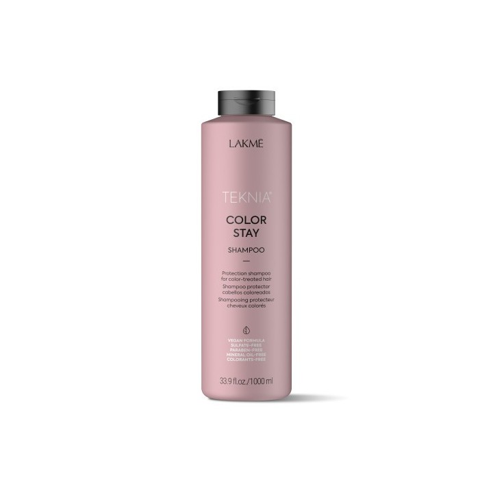 Teknia shampoing Color Stay Lakmé 1000 ml,shampoings professionnels,Lakmé,Caprice Selection