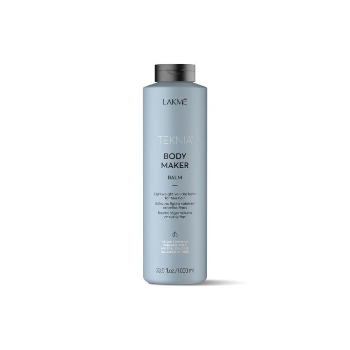 Teknia baume Body Maker Lakmé 1000 ml,soins capillaires,Lakmé,Caprice Selection