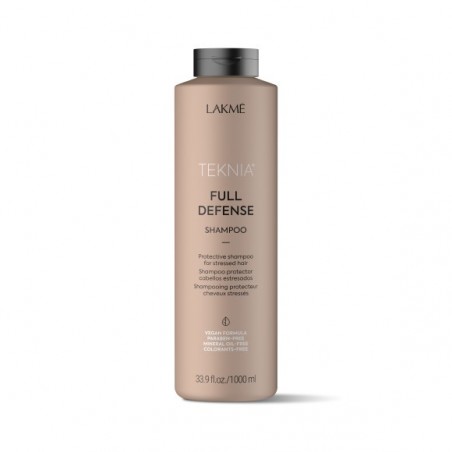 Teknia shampoing Full defense Lakmé 1000 ml,shampoings professionnels,Lakmé,Caprice Selection
