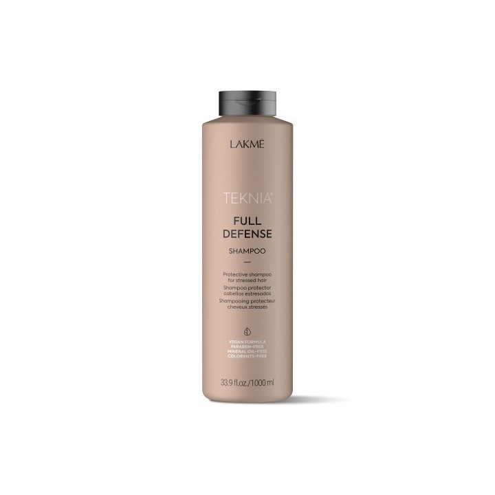 Teknia shampoing Full defense Lakmé 1000 ml,shampoings professionnels,Lakmé,Caprice Selection