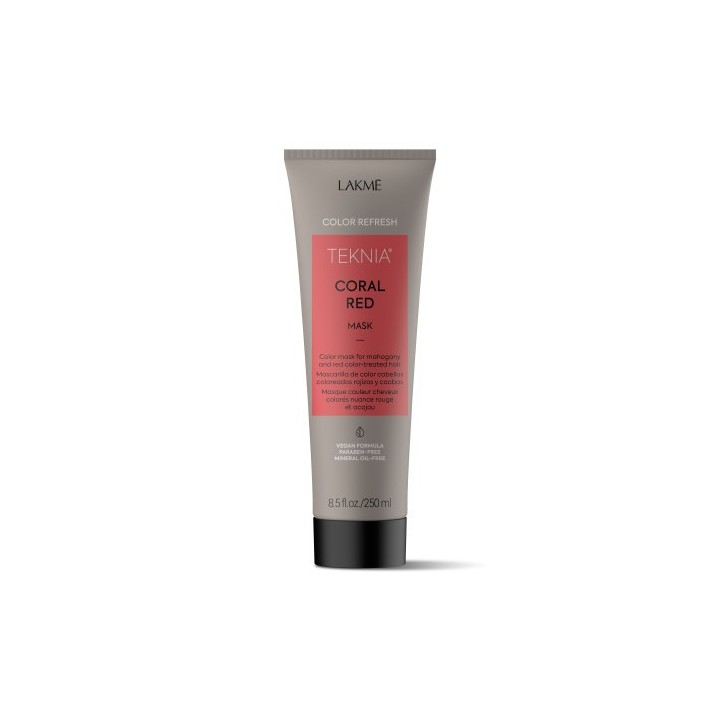 Teknia masque Refresh Red Coral Lakmé 250 ml,soins capillaires,Lakmé,Caprice Selection