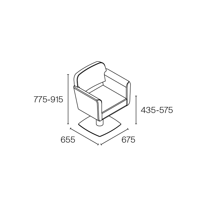 Fauteuil de coiffure Pahi Lima,Fauteuil de coupe,Pahi,Caprice Selection