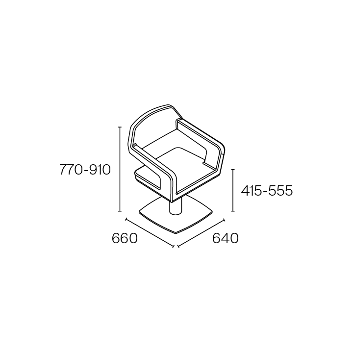 Housse de protection de dossier transparente pour fauteuils Pahi,Fauteuil de coupe,Pahi,Caprice Selection