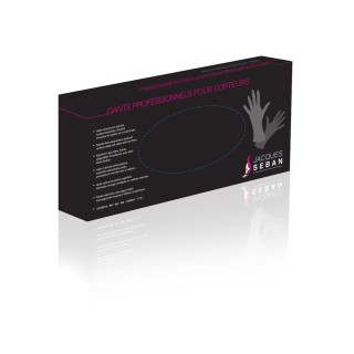 Gants latex noir x20 unités,gants,Jacques Seban,Caprice Selection