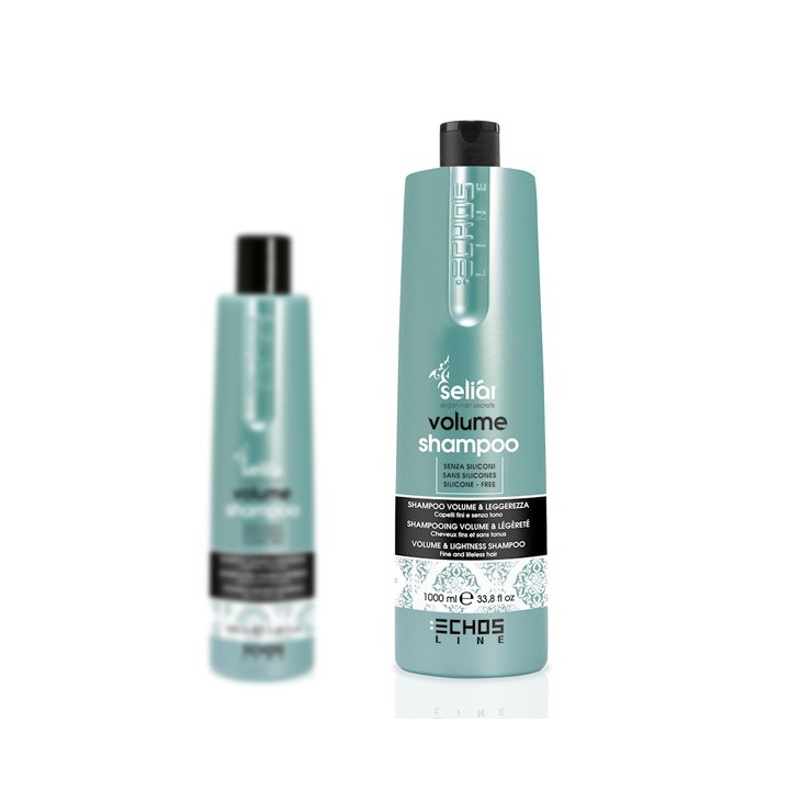 Seliar Shampoing Volume 1000 ml,shampoings professionnels,Echosline,Caprice Selection