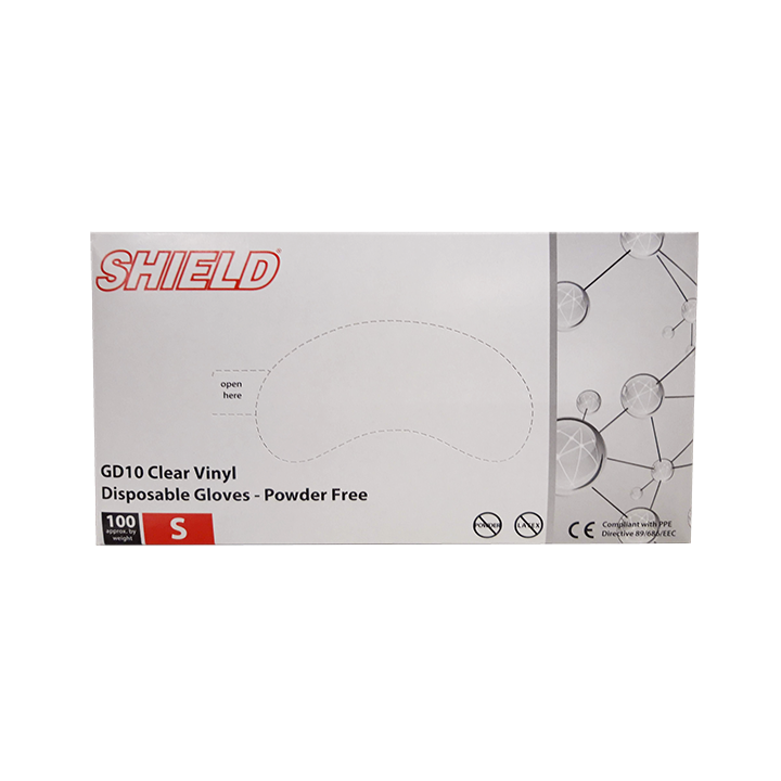 Gants vinyle bleu x100 Taille S,gants,,Caprice Selection