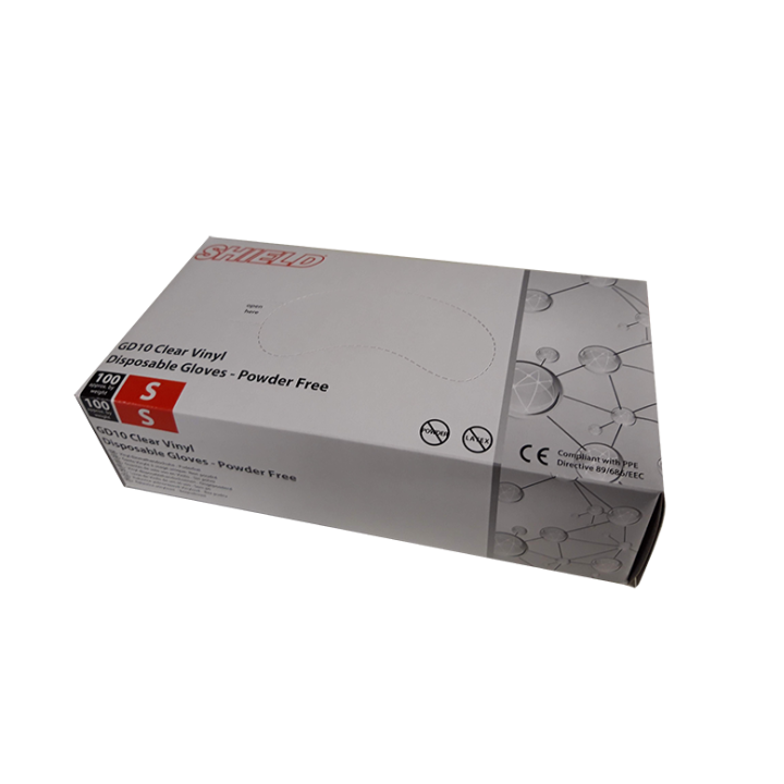 Gants vinyle bleu x100 Taille S,gants,,Caprice Selection