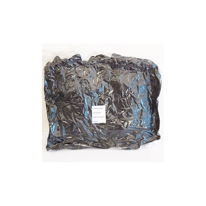 Gants latex noir x100,gants,Jacques Seban,Caprice Selection