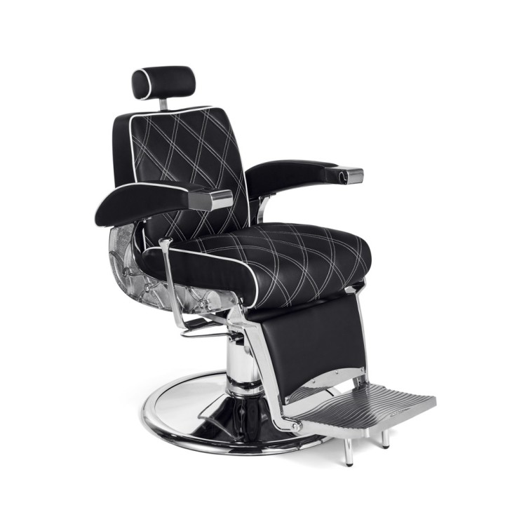 Fauteuil Barbier HUGO noir,Fauteuil de coupe,,Caprice Selection