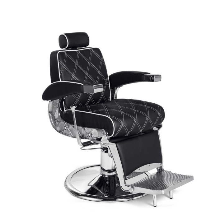 Fauteuil Barbier HUGO noir,Fauteuil de coupe,,Caprice Selection