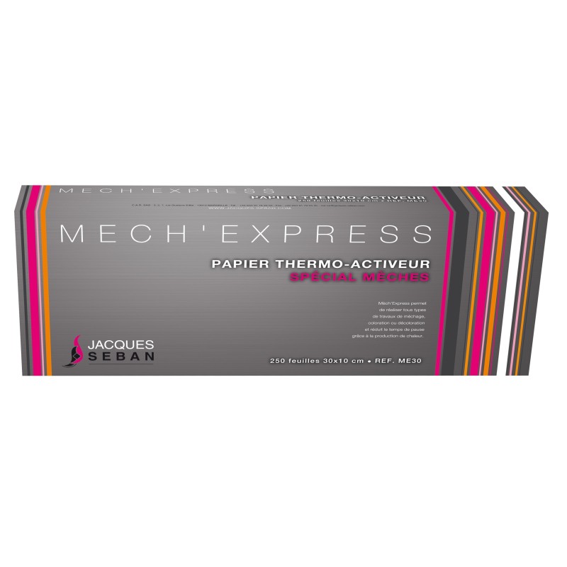 Papier mèche Mech'Express 30 cm x250,matériel pour techniques de coloration,Jacques Seban,Caprice Selection Papier mèche Mech'Express 30 cm x250,matériel pour techniques de coloration,Jacques Seban,Caprice Selection