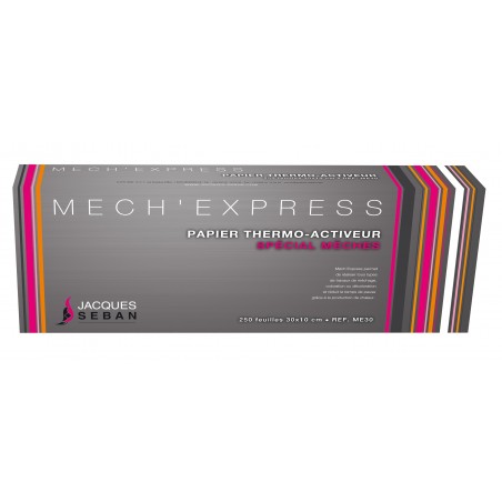 Papier mèche Mech'Express 30 cm x250,matériel pour techniques de coloration,Jacques Seban,Caprice Selection