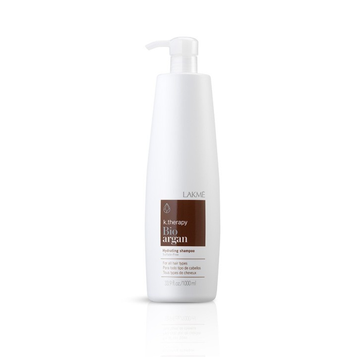 K Therapy Shampoing Bio-Argan Lakmé 1000 ml,shampoings professionnels,Lakmé,Caprice Selection