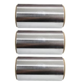 Lot de 3 rouleaux d'aluminium 12 cm-12µ - 100m,matériel pour techniques de coloration,Sibel,Caprice Selection