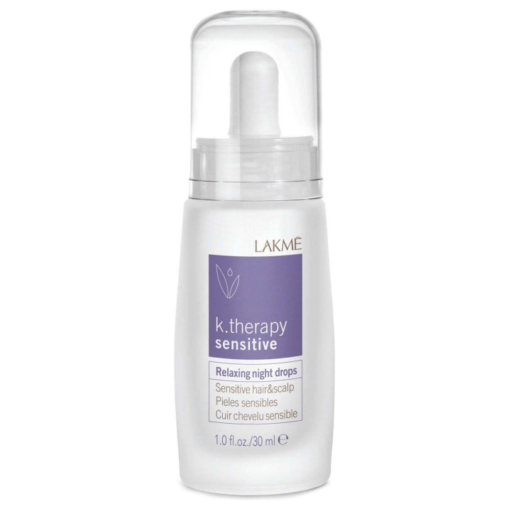 K Therapy SENSITIVE Gouttes de Nuit Relaxantes Lakmé 30 ml,soins capillaires,Lakmé,Caprice Selection