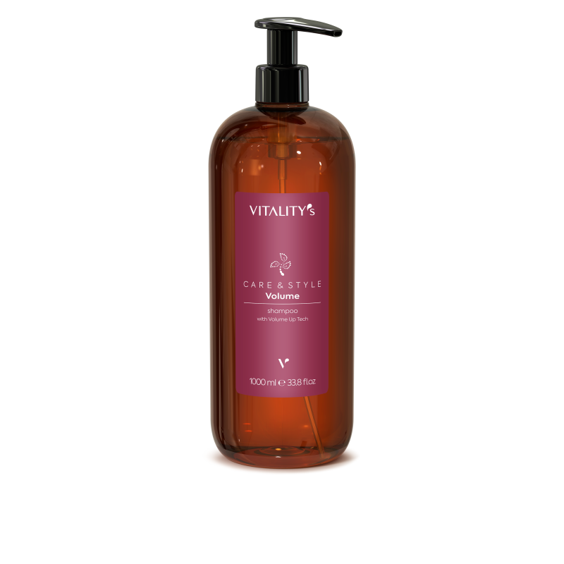 Vitality's Shampoing CARE & VOLUME 1L,shampoings professionnels,Vitality's,Caprice Selection Vitality's Shampoing CARE & VOLUME 1L,shampoings professionnels,Vitality's,Caprice Selection