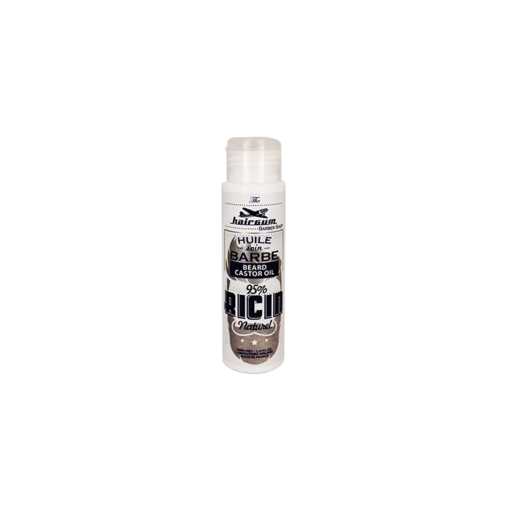 Huile soin barbe Ricin bio Hairgum 40 ml,Produits barbes et rasage,Hairgum,Caprice Selection