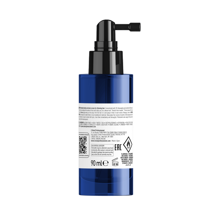 Sérum activateur de densité serioxyl advanced L'Oréal Professionnel 90 ml dos etiquette