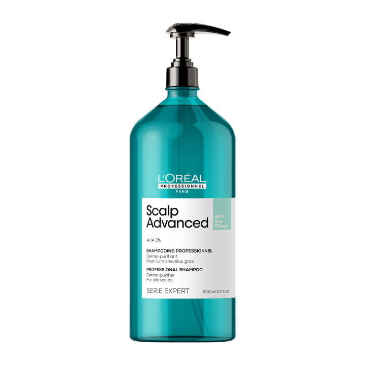 Shampoing dermo purifiant anti gras L'Oréal Professionnel 1500 ml