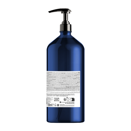 Shampoing purifiant densifiant serioxyl advanced L'Oréal Professionnel 1500 ml dos etiquette