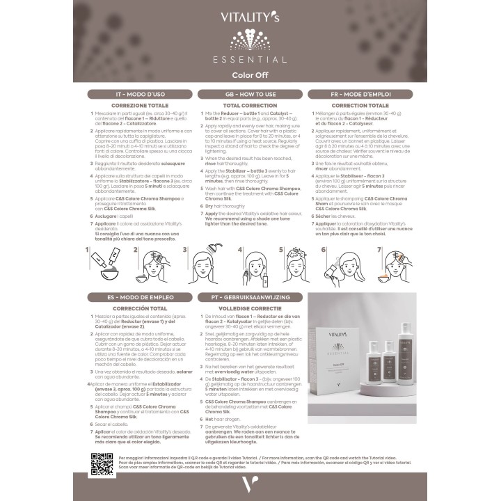 Vitality's Essential Kit Color Off DECO