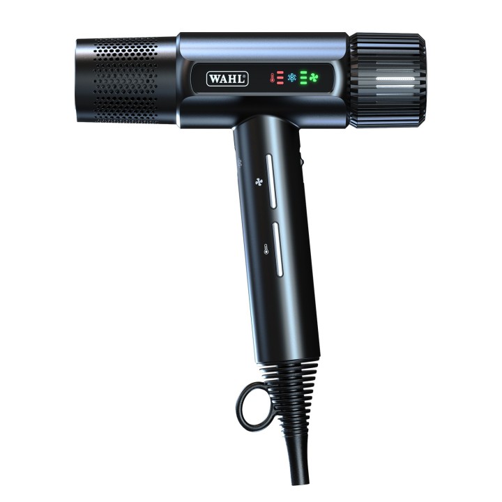 Sèche cheveux profesisonnel Wahl Vanquish noir 1600w profil