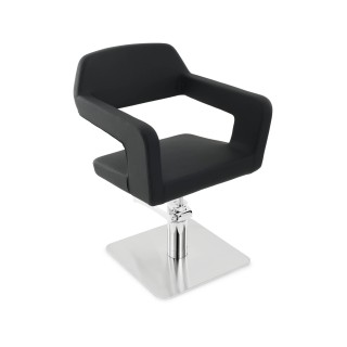 Pahi Eurostile - Eurostile Square base stainless steel Domus TC22 Black L