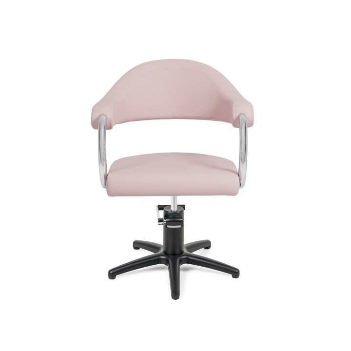 Pahi Lider - Lider Silver Star base black painted aluminium Domus TC29 Rose