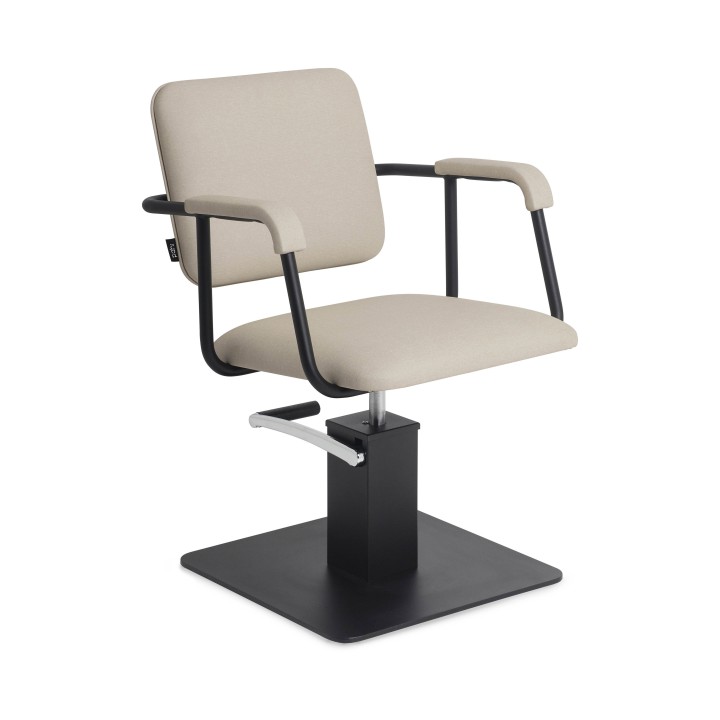 Pahi Catar - Catar Kube base black painted steel Linum TN81 Dust L