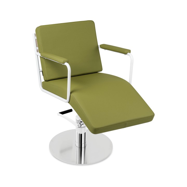 Pahi Bay - Bay Relax Round base stainless steel Domus TC31 Olive L