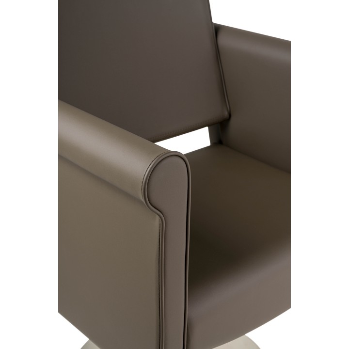 Pahi Ginca - Ginca Round base stainless steel Pure PT94 Mocca detail