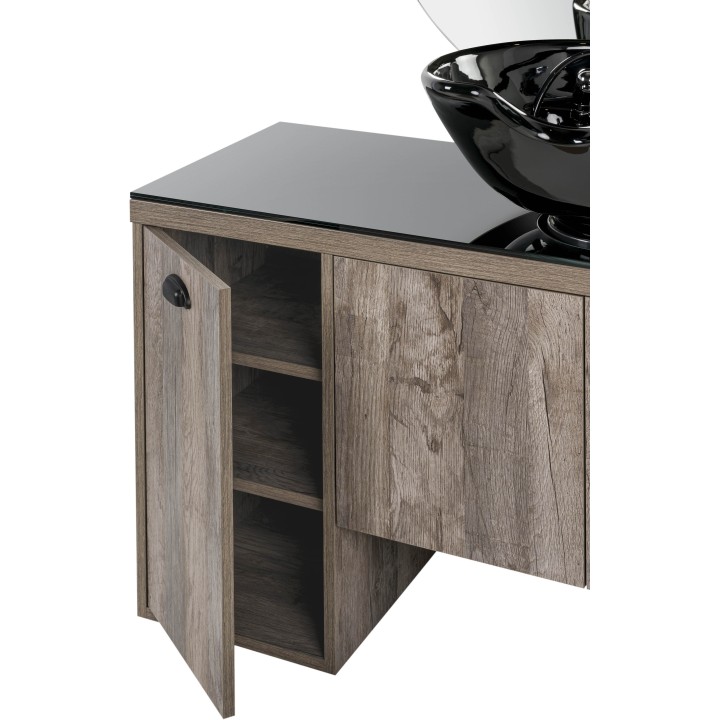 Pahi Byron - Byron Black PL56 Roble Santa Fe detail