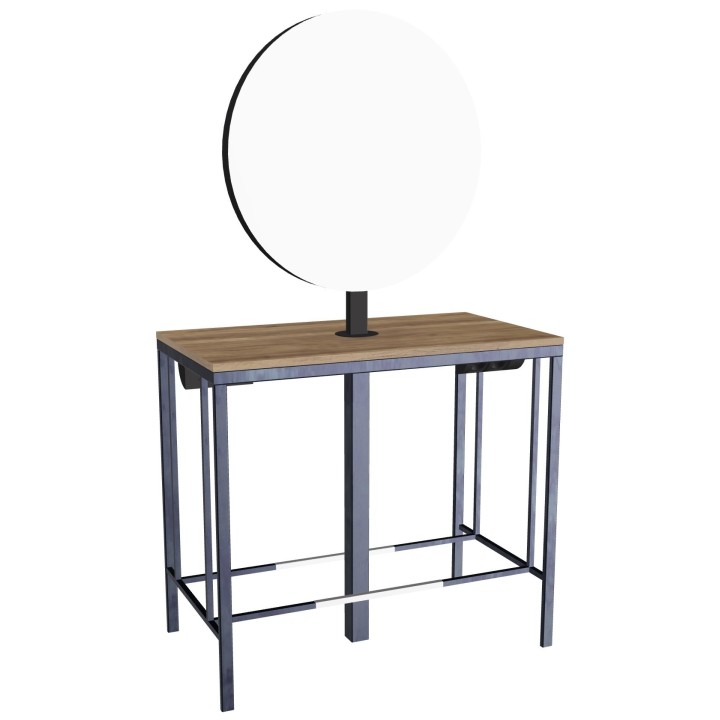 Beauty Star Bronx 2P — miroir rond LED