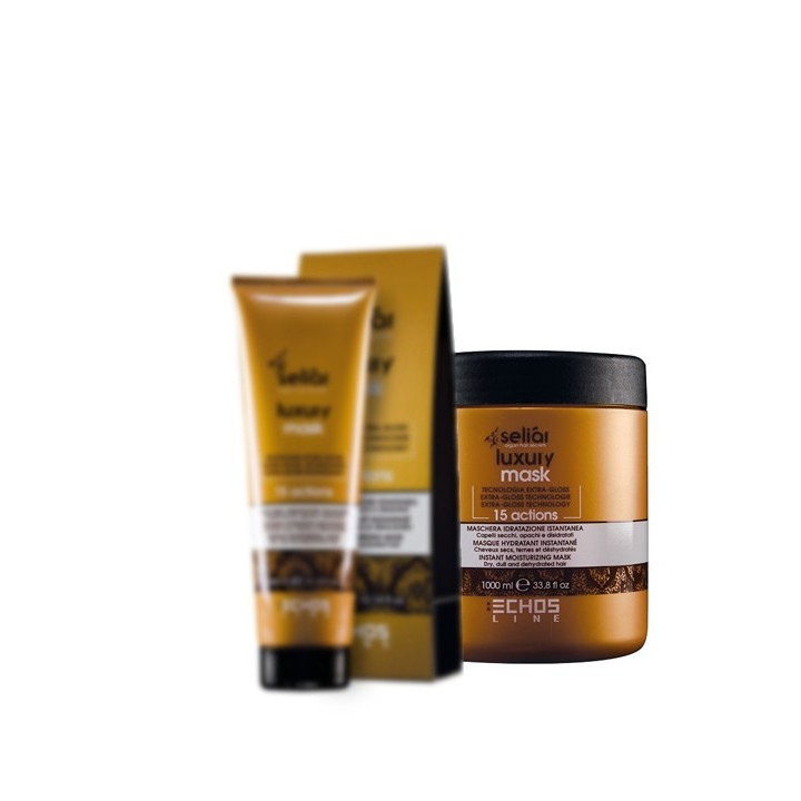 Seliar masque LUXURY 1000 ml,soins capillaires,Echosline,Caprice Selection