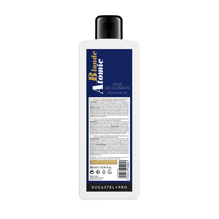 Huile décolorante Blonde Atomic Ducastel Pro 500 ml,oxydants,Ducastel Pro,Caprice Selection