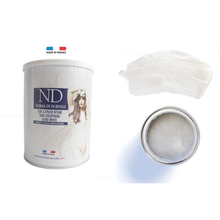 Cire épilation traditionnelle jasmin pivoine sans colophane Norma de Durville pot 800 grs,Cires d'épilation,Norma de Durville,Ca