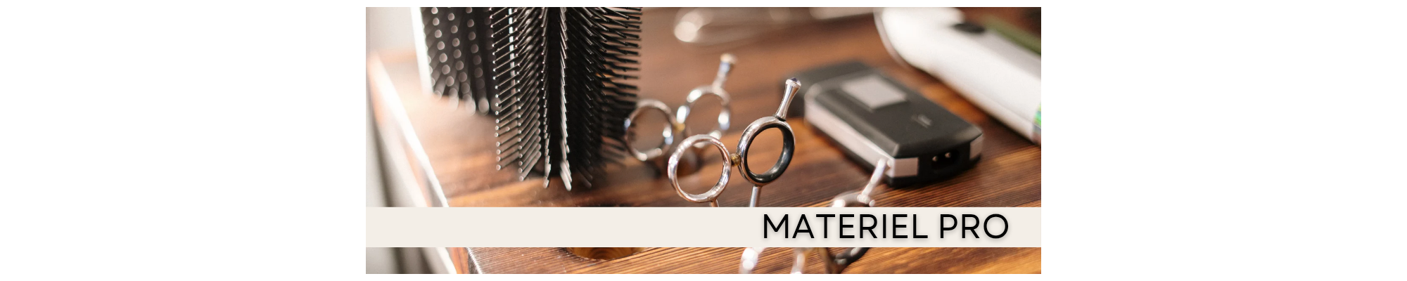 Matériel professionnel de coiffure