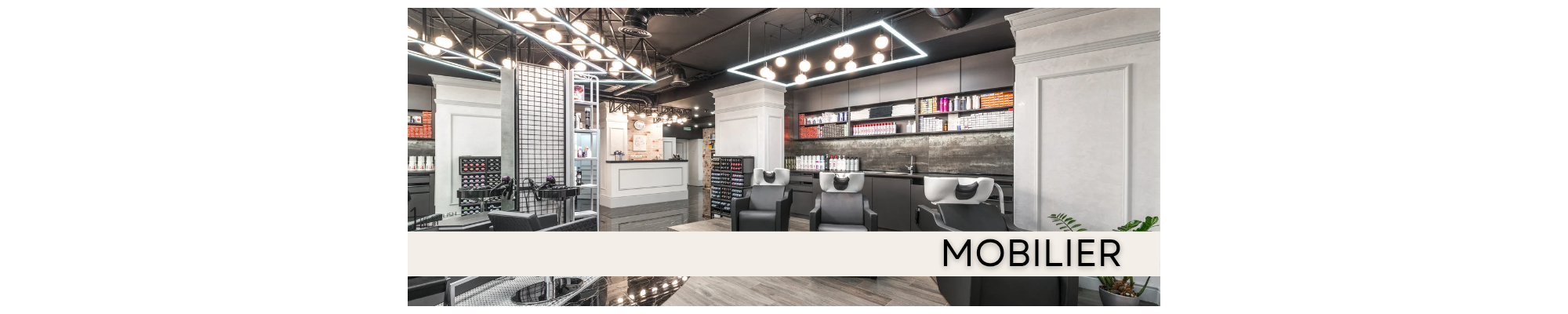 mobilier de coiffure professionnel