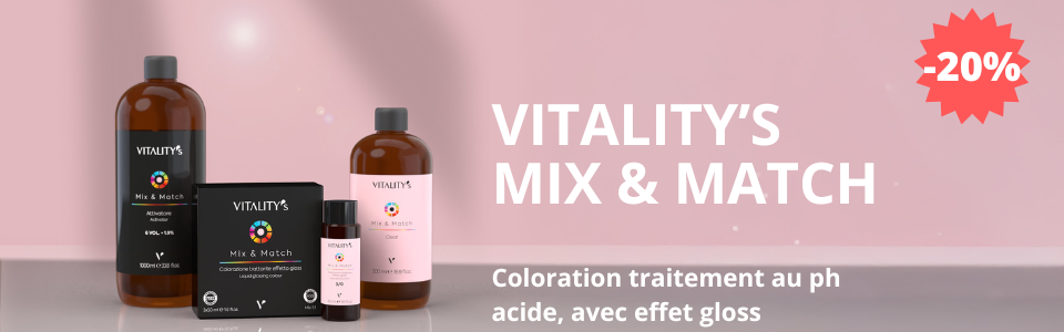 ligne de produits vitality's mix&match